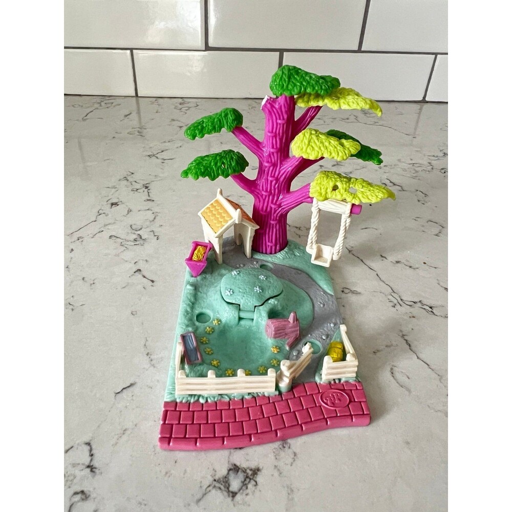 Polly Pocket Shady Tree No Figures Rare Play-set, 1994 Vintage